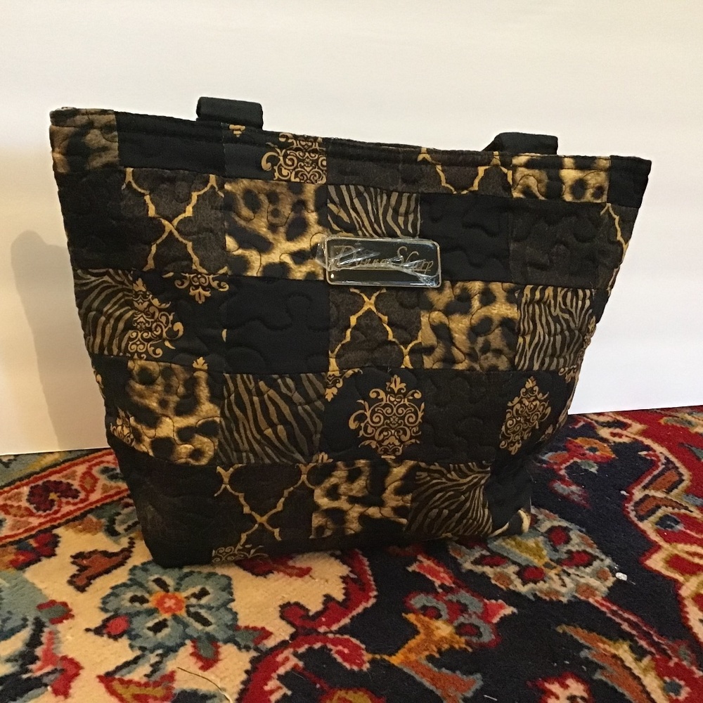 Donna Sharp Patched Tote Bag